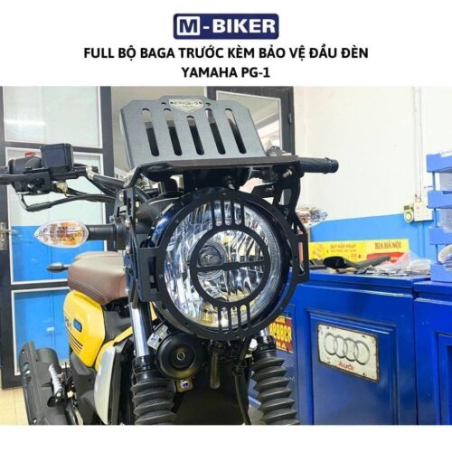 Full bộ baga đầu đèn kiêm bảo vệ đầu đèn Yamaha PG1