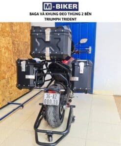 Baga khung lap thung triumph trident 660 5