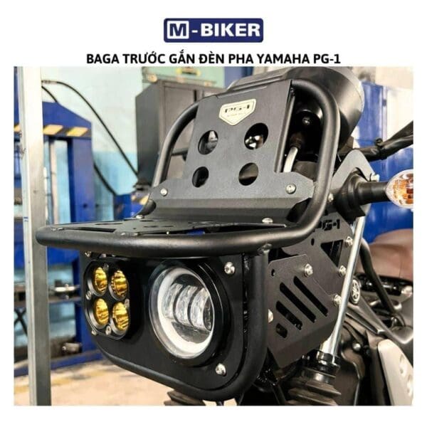 Baga truoc gan den pha yamaha PG1 2