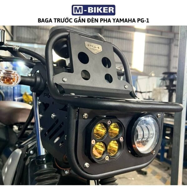 Baga truoc gan den pha yamaha PG1 6