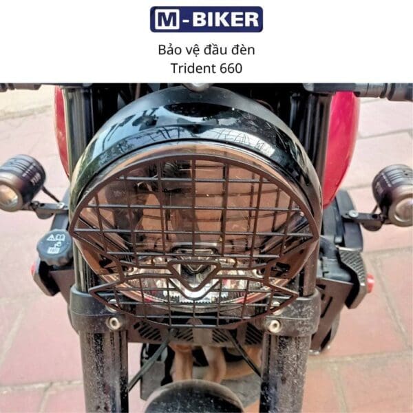 Bao ve dau den TriumphTrident 660 5