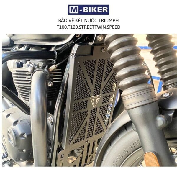 Bảo vệ két nước Triumph T100, T120, Streetwwin, Speed đời mới - Hình ảnh 2