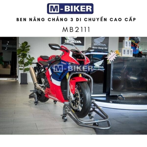 Ben nâng chảng ba MB2021 dành cho xe moto PKL Mbikervn - Hình ảnh 6