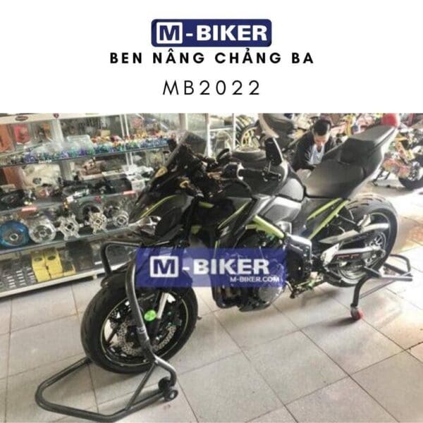 Ben nâng xe moto bánh trước chạng 3 MB2022 Mbikervn - Hình ảnh 7