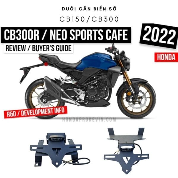 Pad biển số HONDA CB150 CB300 MBIKER VIỆT NAM - Hình ảnh 4