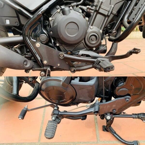 Gac chan keo dai honda rebel 300 500 9 1