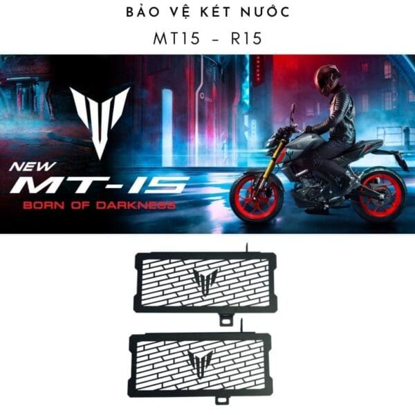 Bảo vệ két nước cho motor Yamaha MT15 - Hình ảnh 7