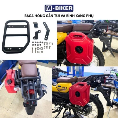 Baga hông Yamaha Pg1 gắn bình xăng