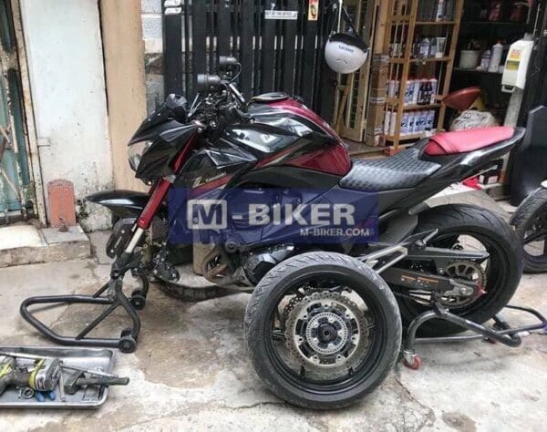 Ben nâng bánh trước MB202 sơn tĩnh điện cao cấp Mbikervn - Hình ảnh 8