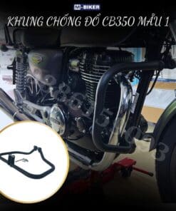 khung chống đổ cb350 mẫu 1