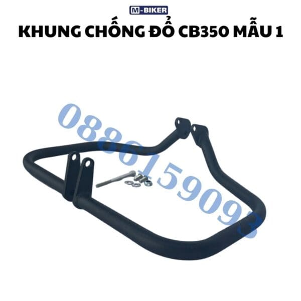 khung chống đổ cb350 mẫu 1