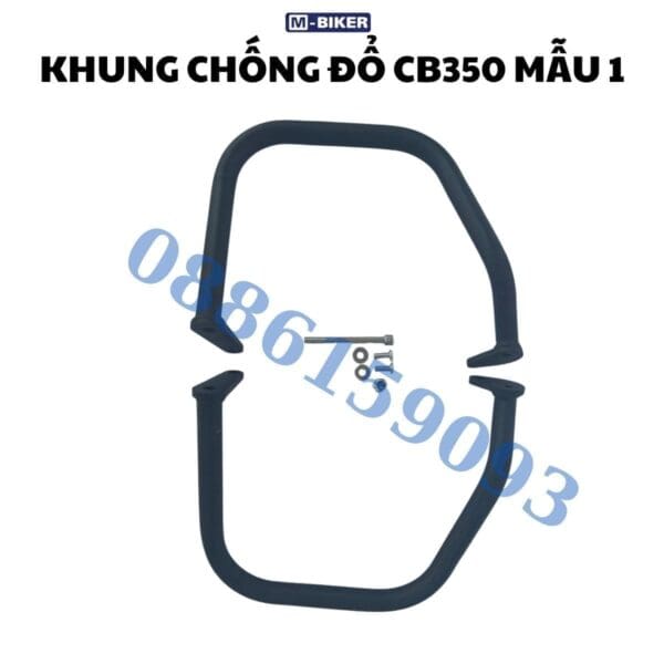 khung chống đổ cb350 mẫu 1
