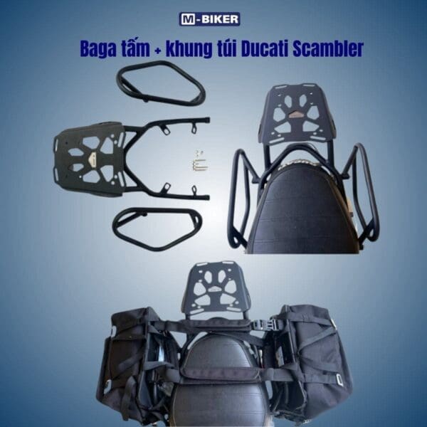 baga tấm khung túi ducati scambler