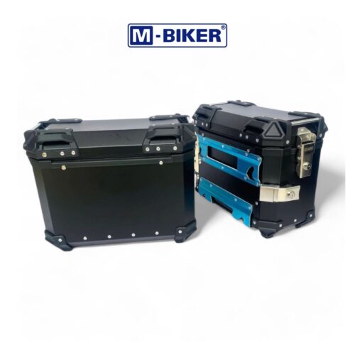 Thùng hông nhôm 28L/38L MBiker – Phụ kiện tối ưu cho xe Adventure