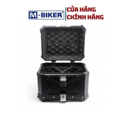 Thùng sau xe máy Mbiker 45L, thùng top box, đựng đồ, cốp sau chở hàng