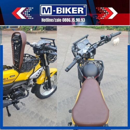 Baga giữa pg1,baga camping pg1.Baga giữa yamaha pg1 chính hãng Mbiker.