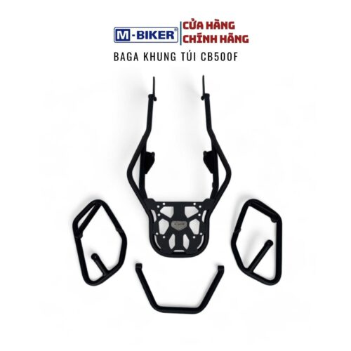 Baga CB500F Mbiker, khung túi hông Honda CB500F treo túi touring