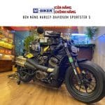 ben nâng Harley Davidson Sportster S