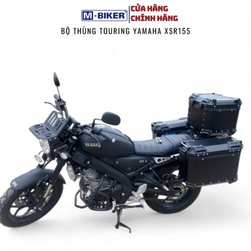 Thùng sau XSR155 Mbiker, thùng top, thùng hông nhôm Yamaha XSR155