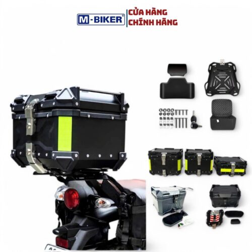 Thùng top PG1 nhôm Mbiker 28L 36L 45L
