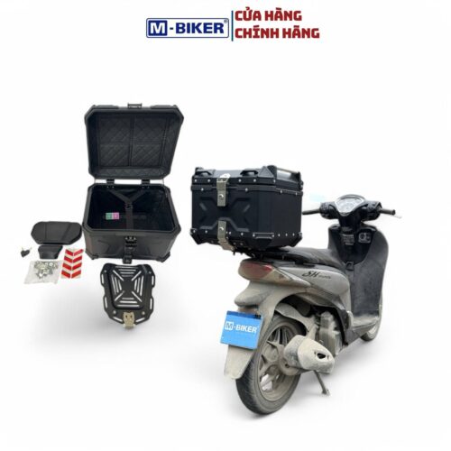 Thùng top, thùng sau SH mode, SH nữ Mbiker nhôm 28L 36L 45L