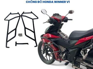 Chống Đổ Thân Xe Winner X: Vệ Sĩ Thép Cho Xế Yêu, Biker Không Thể Bỏ Qua