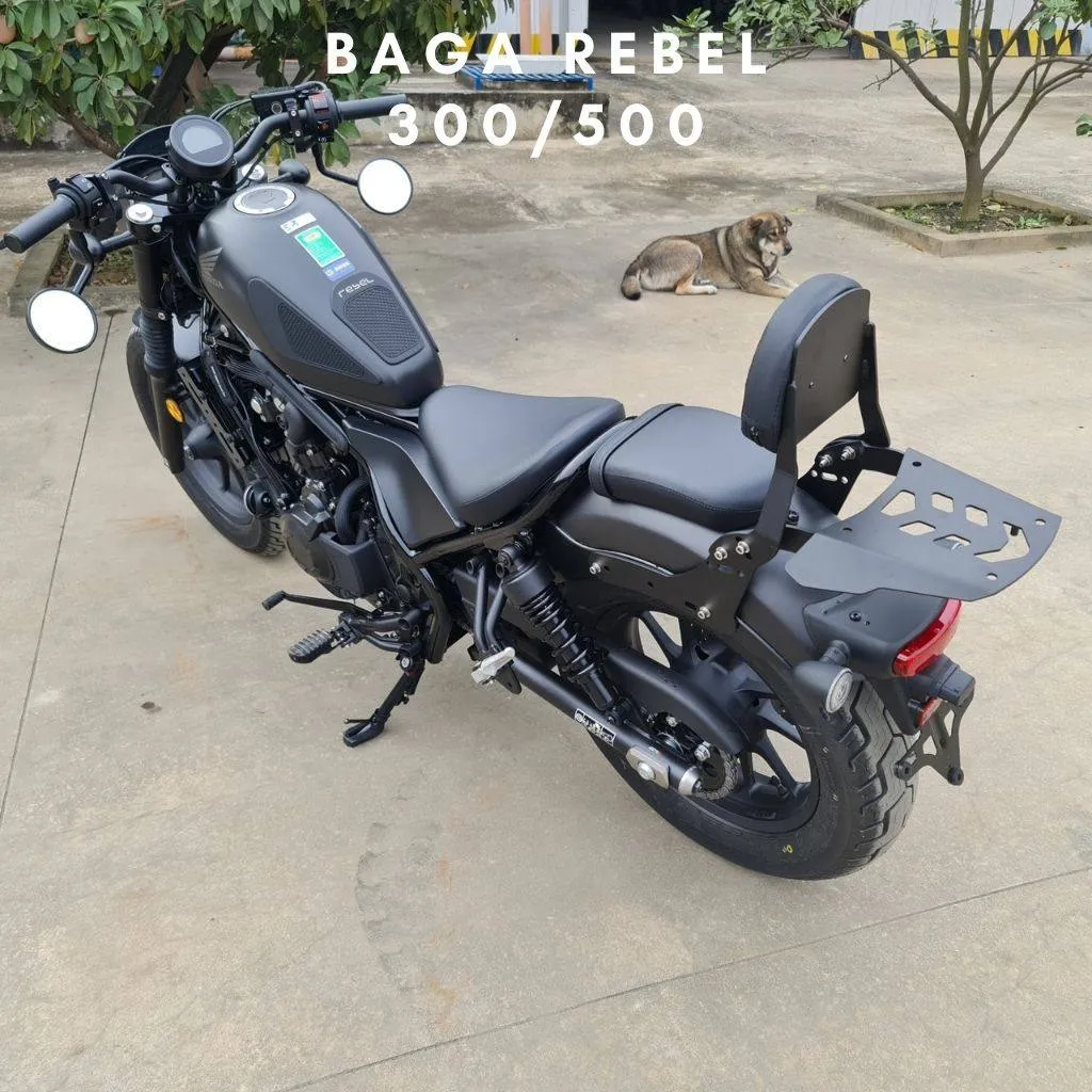 Baga sau Honda Rebel 300 - Dễ dàng lắp đặt