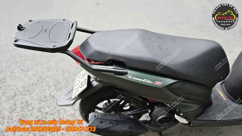Baga sau sử dụng Baga Givi SRV độ chế pát cho phù hợp với xe Yamaha Freego