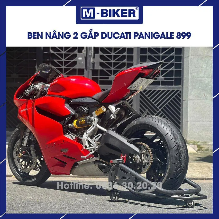 Ben nâng Ducati 899 Panigale M-Biker