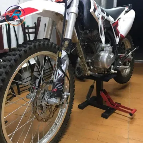 Ben nâng xe cào cào thủy lực | Hydraulic motorcycle lift stand - Hình ảnh 4