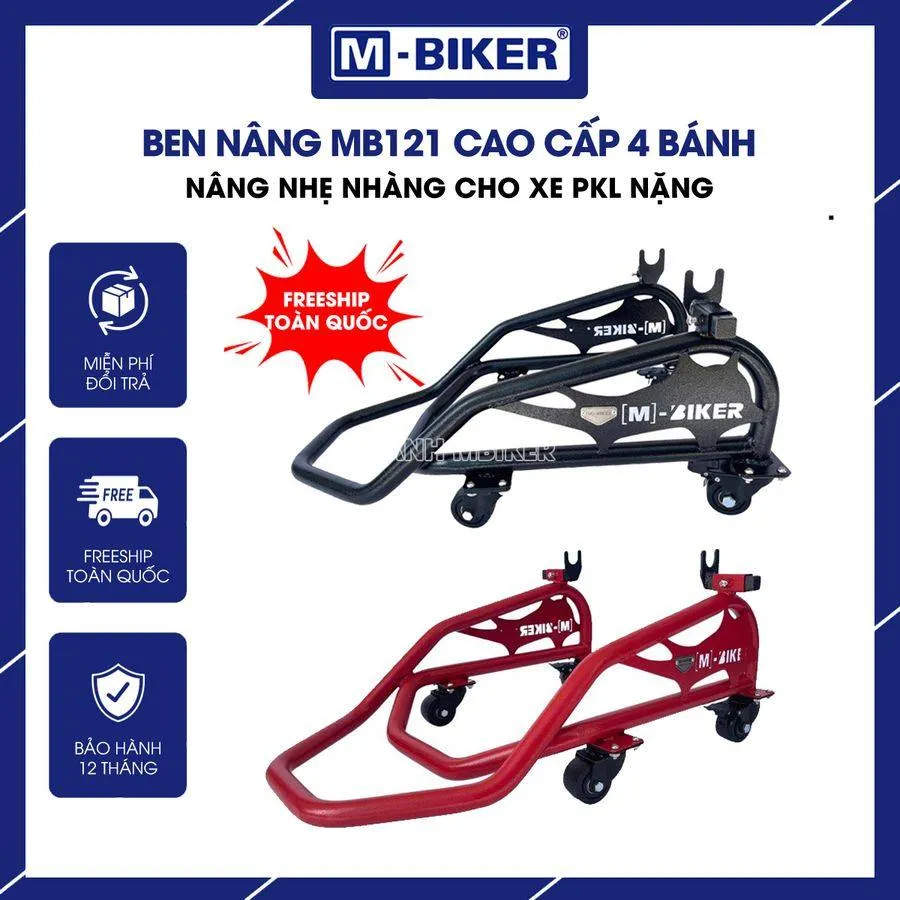 Ben nâng xe máy giúp bảo dưỡng xe dễ dàng