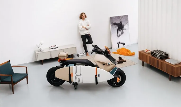 BMW CE 04 Vagabund Moto Concept thể hiện sự tinh tế và cá tính