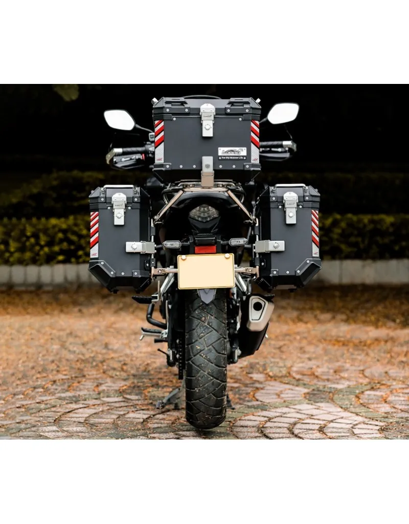 Bộ thùng Lobo Tibet đầy đủ cho Honda NX500