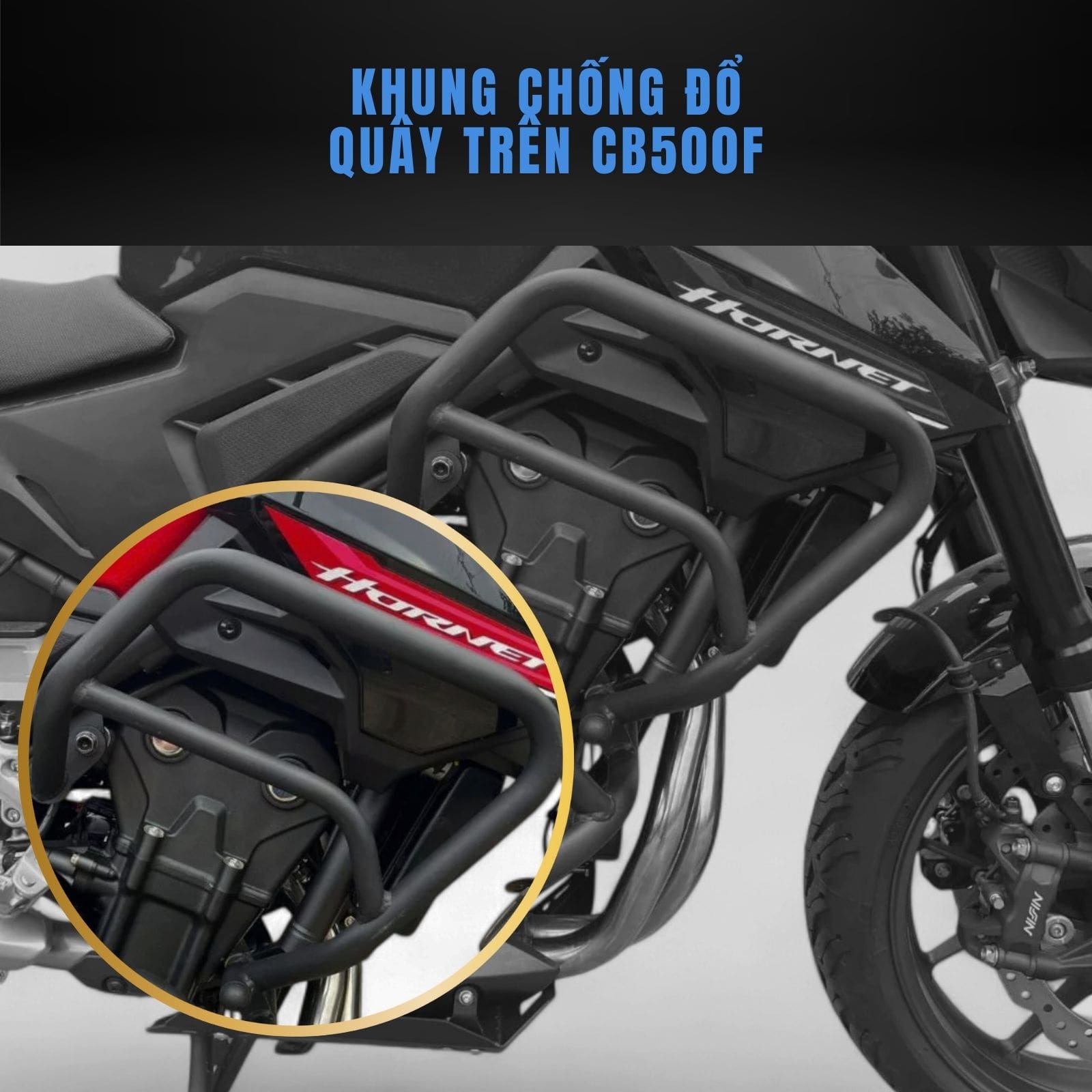 chống đổ cb500f