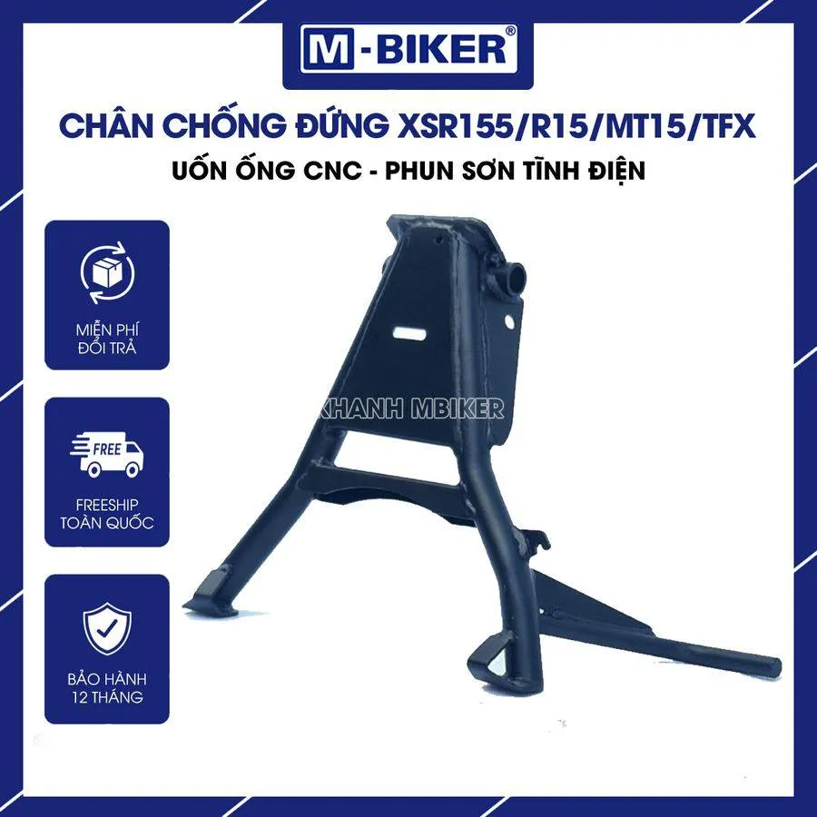 Chống ngã xe MBiker XSR 155 được lắp trên xe