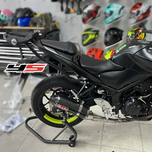 Đế M5M trên baga Givi SRV