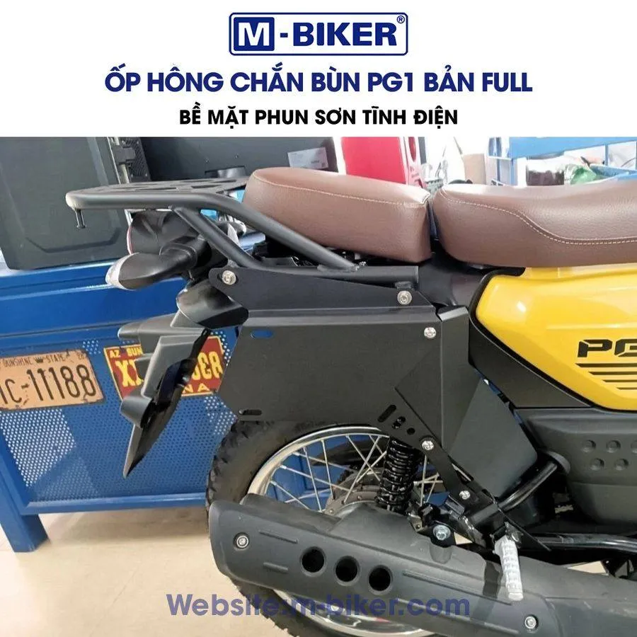 Hình ảnh chi tiết Full bộ ốp hông chắn bùn Yamaha PG1 Hình ảnh chi tiết Full bộ ốp hông chắn bùn Yamaha PG1