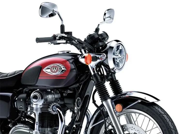 Kawasaki W800 2024 với thiết kế cổ điển