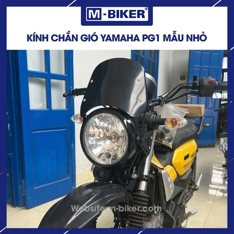 Kính chắn gió PG1 trên xe
