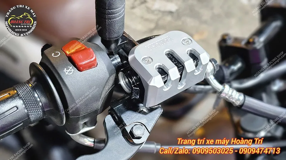Nắp bình dầu phanh PG-1 chính hãng Yamaha dễ dàng lắp đặt, không cần thay thế các bộ phận khác