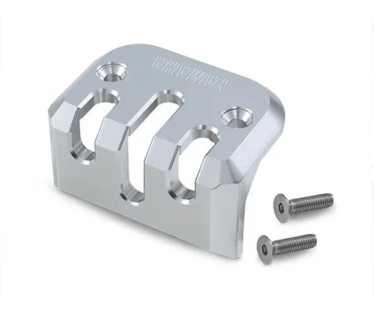 Nắp bình dầu phanh PG-1 chính hãng Yamaha lắp trên xe, thể hiện sự khác biệt và cá tính