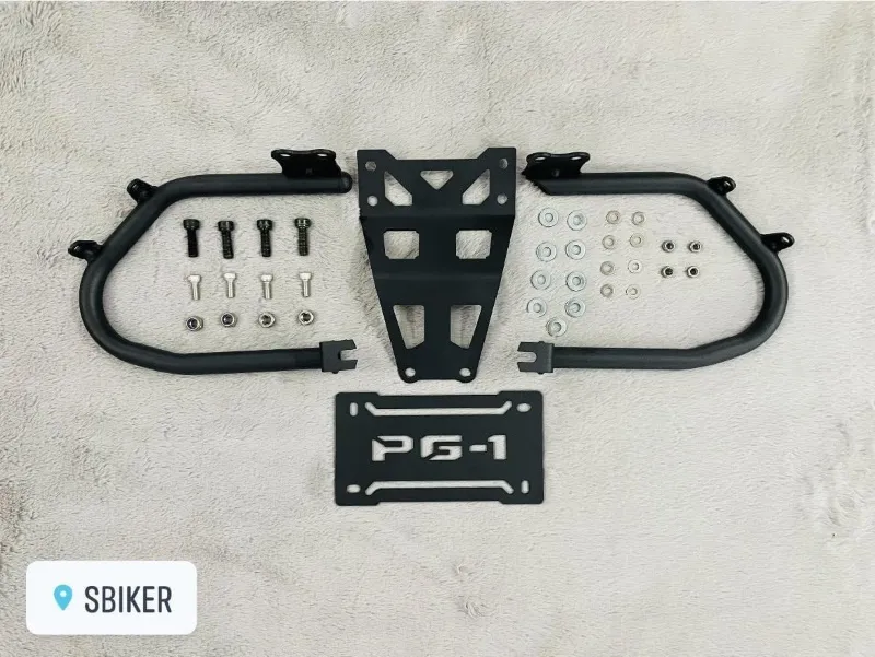 Ốp gầm Yamaha PG1 lắp đặt trên xe