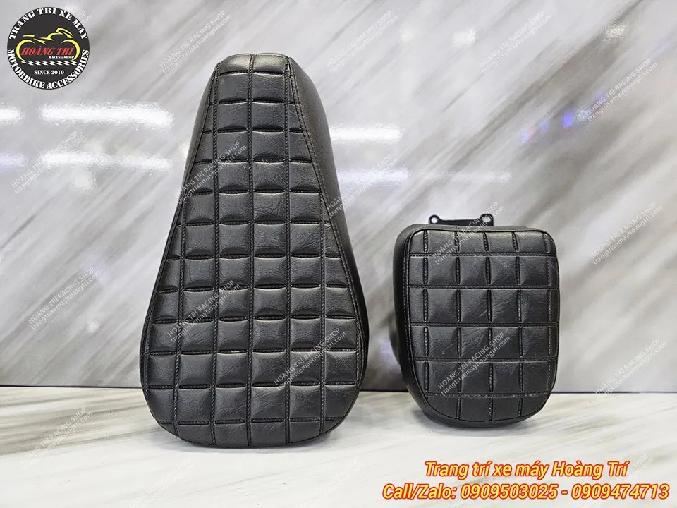 Sau khi độ yên xe PG-1, bọc da mới và thay mút đệm sẽ mang đến trải nghiệm mới