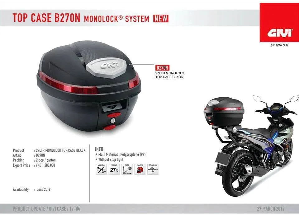 Hộp Đựng Đồ Honda Vision: Giải Pháp Hoàn Hảo Cho Mọi Chuyến Đi