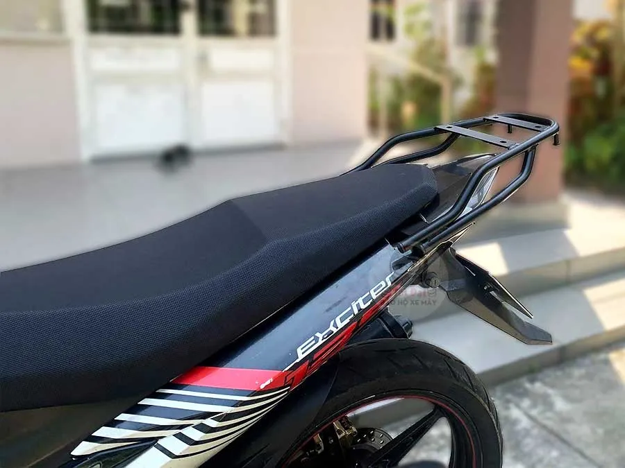 Thùng sau Yamaha Exciter 135 Ex135 5 số | Baga sắt gắn thùng xe exciter