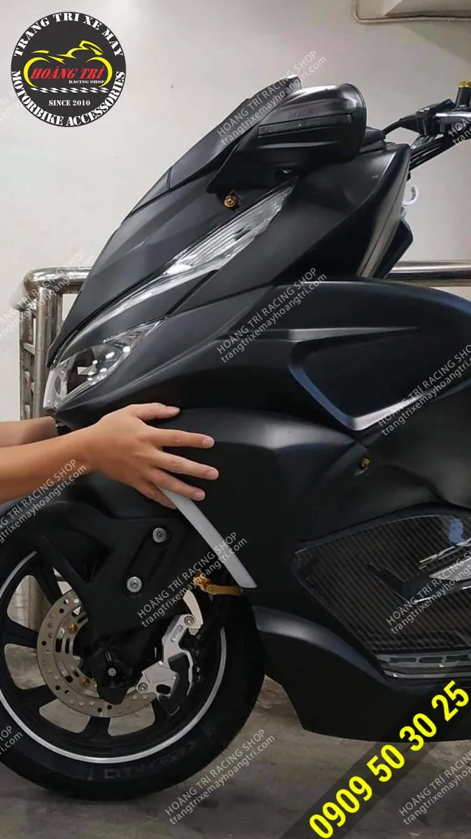 Thùng top box PCX 2018 sau khi đã được sơn hoàn thiện