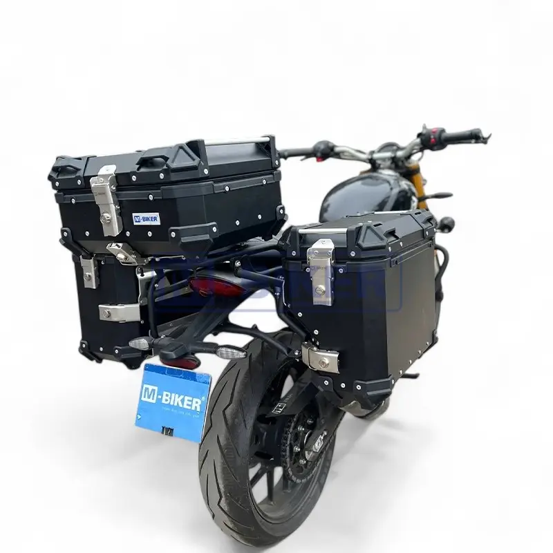 Thùng Hông Nhôm Speed 400 MBIKER Bạc: Nâng Tầm Xe Của Bạn Với Phong Cách và Tiện Ích