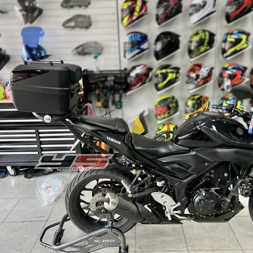 Yamaha MT-03 với thùng Givi, một giải pháp tuyệt vời cho mùa mưa