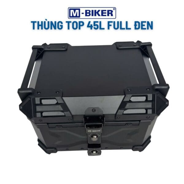 Thùng top 45l mbiker, thùng nhôm sau xe máy - Ảnh 8