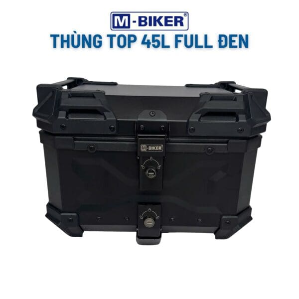 Thùng top 45l mbiker, thùng nhôm sau xe máy - Ảnh 7
